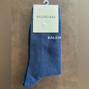 Balenciaga logo socks